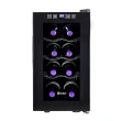 Adega Climatizada Gallant Milano 25L 8 Garrafas Preta 127V GAD08P1ZC-PT127