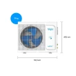 Ar Condicionado Split Inverter Elgin Eco Dream Wi-Fi 12000 BTUs Quente e Frio 220V HIQE12C2CA