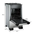 Fogão Mueller Decorato Vetro Piso 4 Bocas Inox G3 601230051 Bivolt