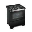 Fogão Mueller Decorato Vetro Piso 5 Bocas Preto Fosco G3 601230052 Bivolt
