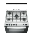 Fogão Mueller Decorato Piso 5 Bocas Preto Fosco G3 601230054 Bivolt
