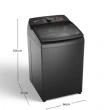 Lavadora De Roupas Brastemp Tira Manchas Advanced 13KG 127V Platinum BWK13A9
